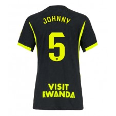 Atletico Madrid Johnny Cardoso #5 Bortatröja Dam 2026-27 Korta ärmar
